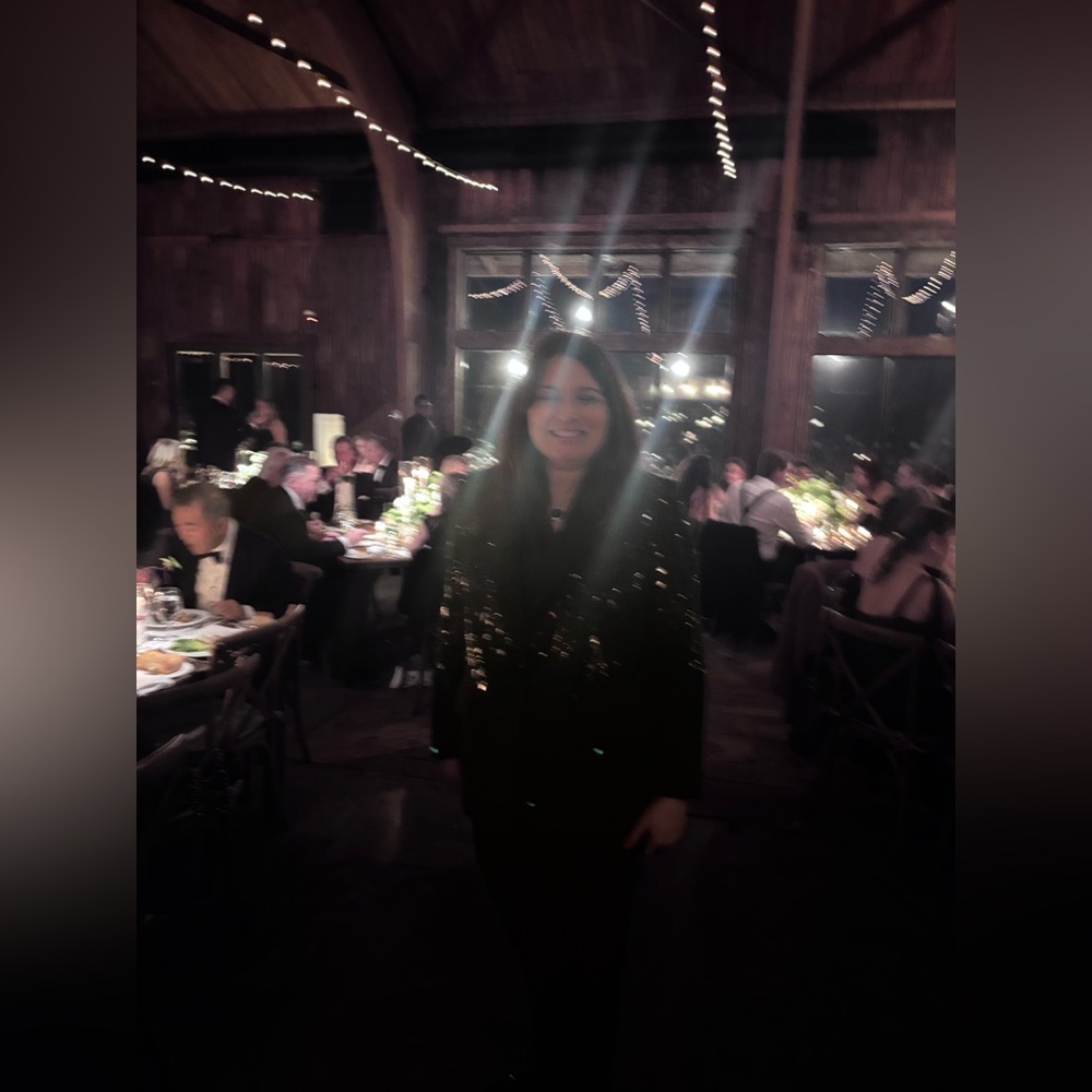 Black Sequin Women's Jacket